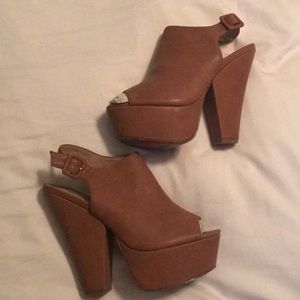 Steve Madden GABBY Block Wedge Heel